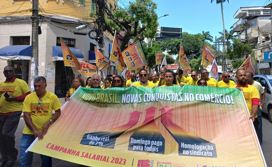 Comerciários de Salvador lançam campanha salarial