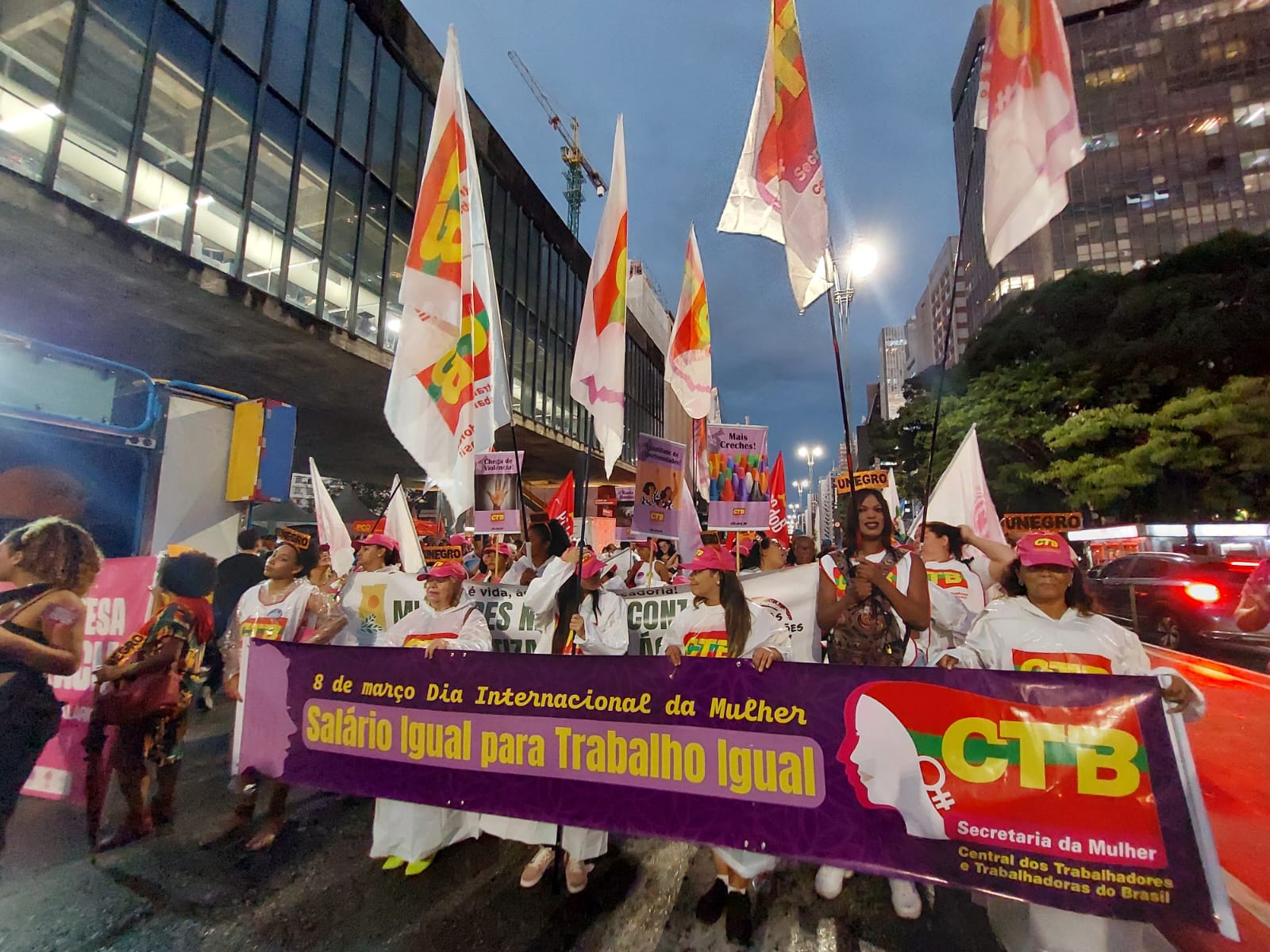CTB no 8M 2023 em São Paulo