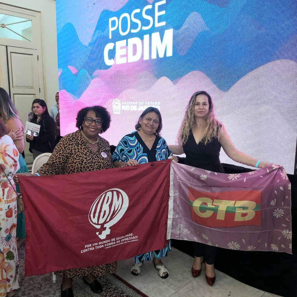 Katia Branco é empossada conselheira do Cedim