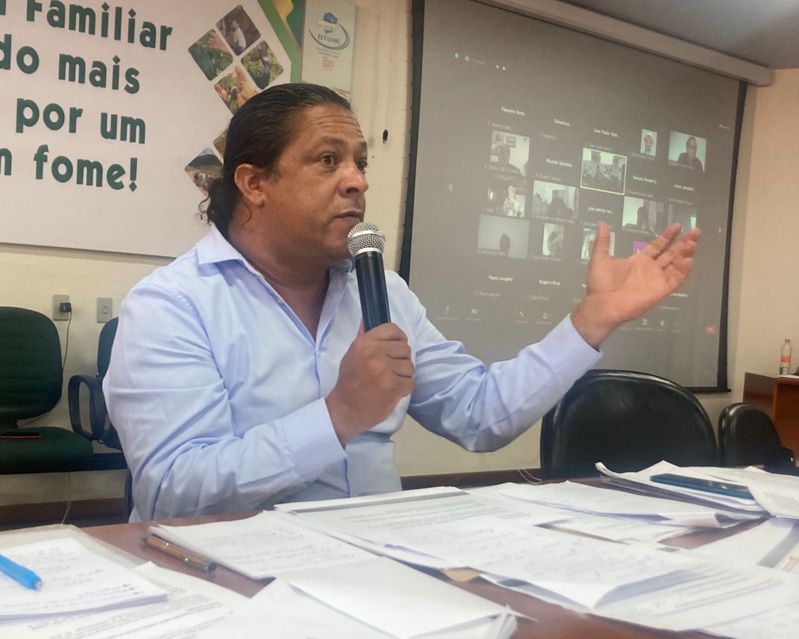 Adilson Araújo fala na 5ª Reunião da Direção Plena da CTB em BH