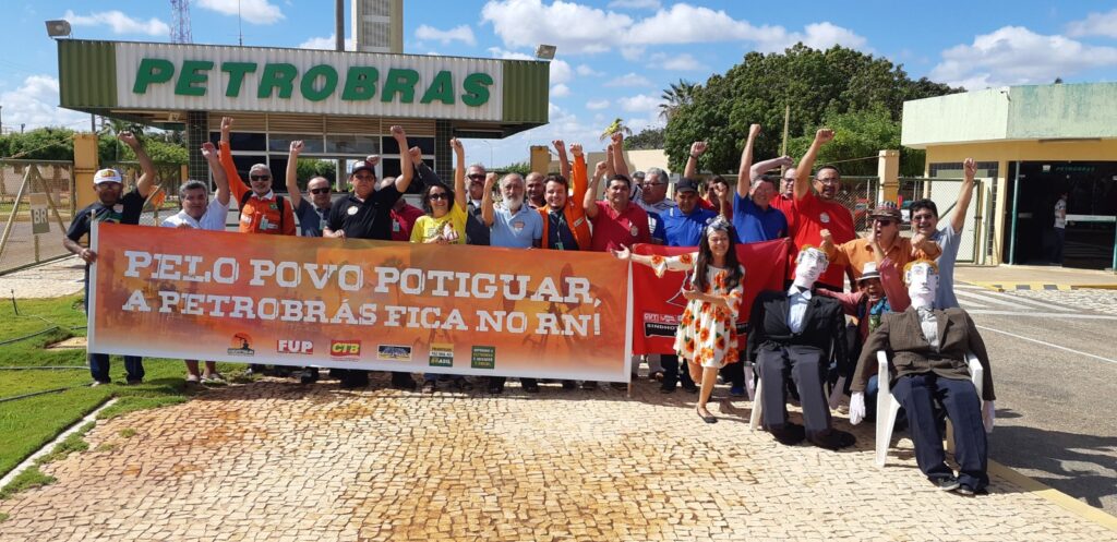 Sindipetro-RN luta contra privatizações da Petrobras