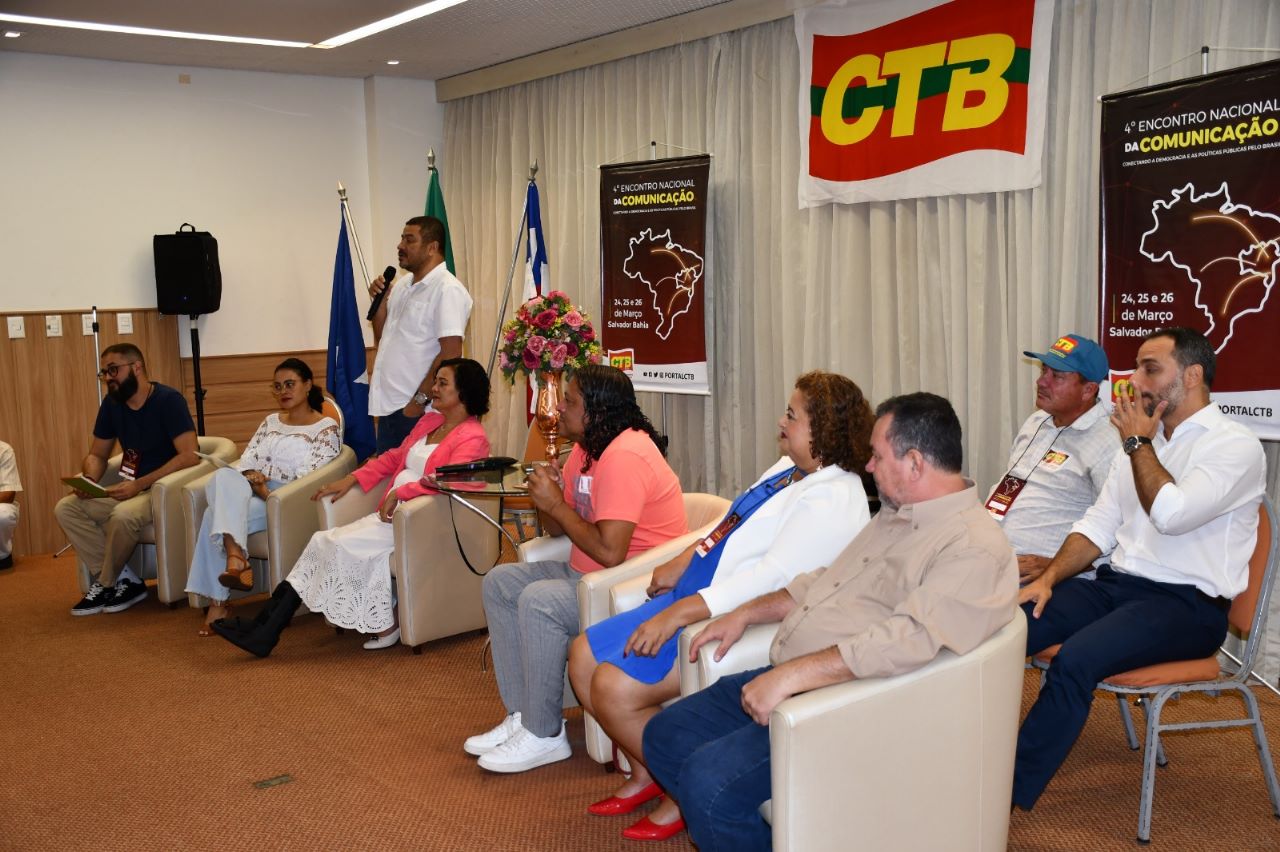 4º Encontro Nacional de Comunicação da CTB em Salvador