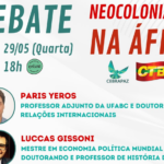 Neocolonialismo na África: Debate promovido pela CTB e Cebrapaz acontece nessa quarta (29). Inscreva-se!