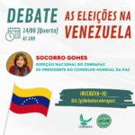 As Eleições na Venezuela: Debate promovido pela Cebrapaz é nesta quarta (14)