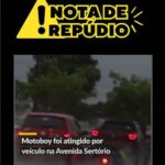 Sindimoto-RS repudia aumento de acidentes e fuga de motoristas