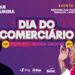 Dia do Comerciário terá shows com Gloria Gloove e Felipe Ret no Rio de Janeiro nesta segunda (21)