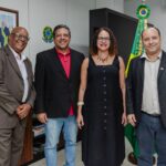 Reunião da CTB com ministra Luciana Santos discute desafios da Inteligência Artificial